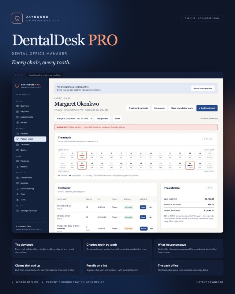 DentalDesk Pro