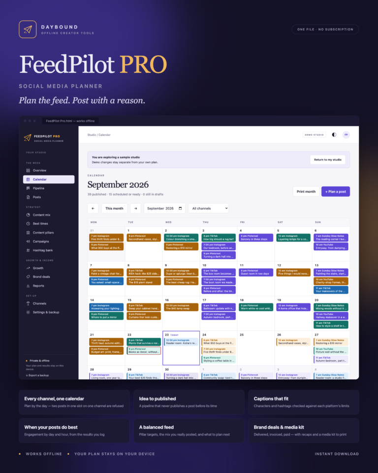 FeedPilot Pro