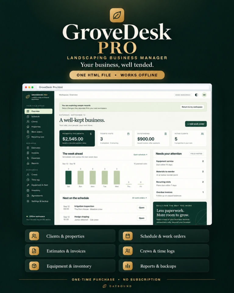 GroveDesk Pro