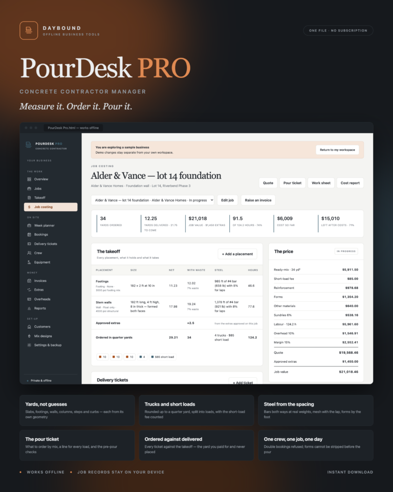 PourDesk Pro