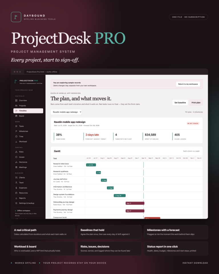 ProjectDesk Pro