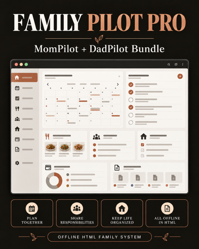 MomPilot Pro + DadPilot Pro Family Pack